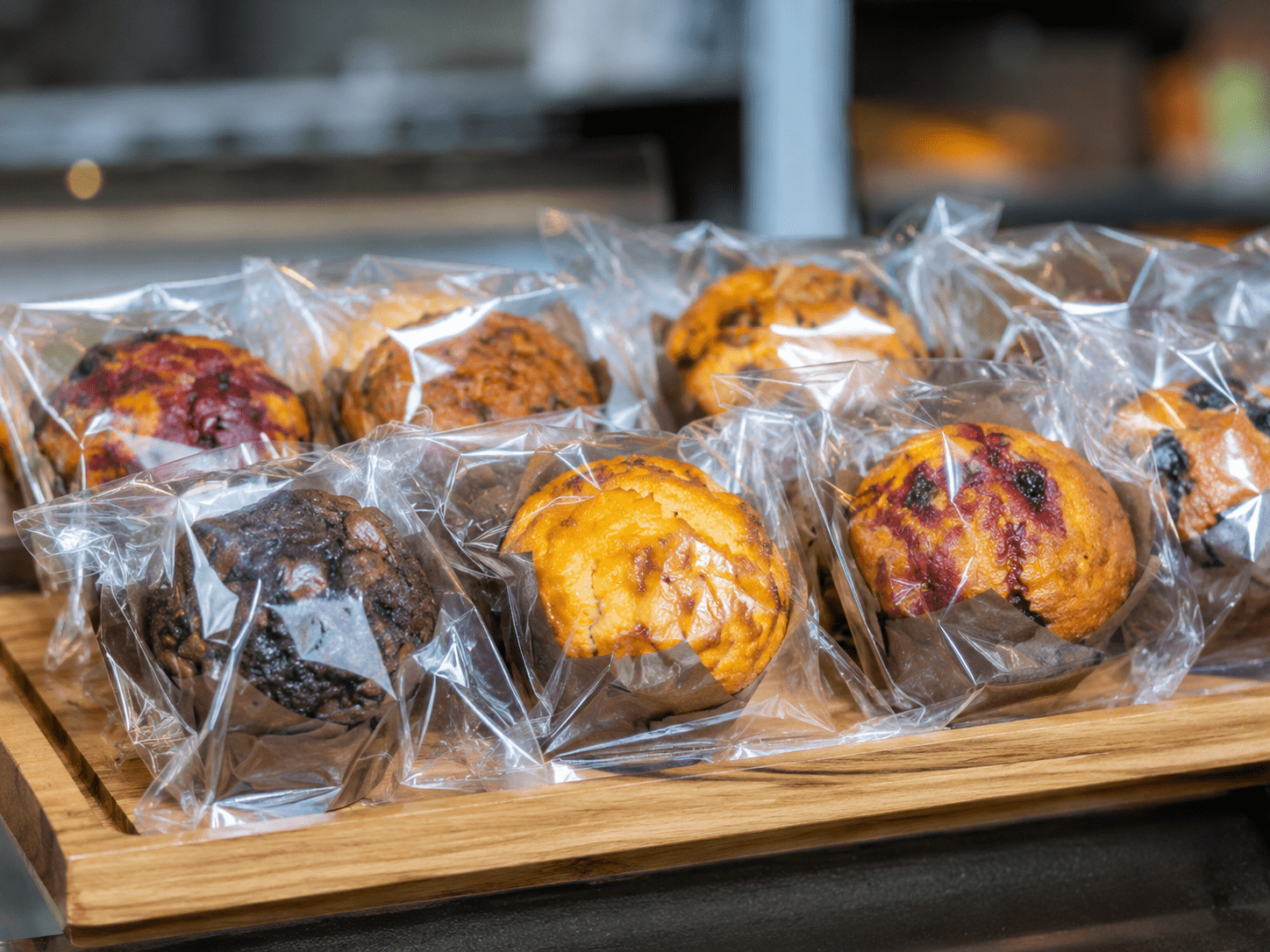McMore single-wrap muffins